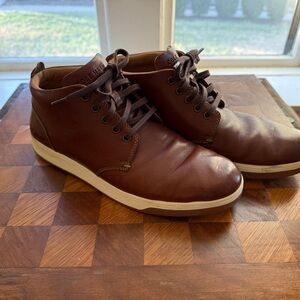 Cole Haan Vartan 2.0 Grand OS Shoes Mens 9.5 Brown Midcut Sneakers Casual